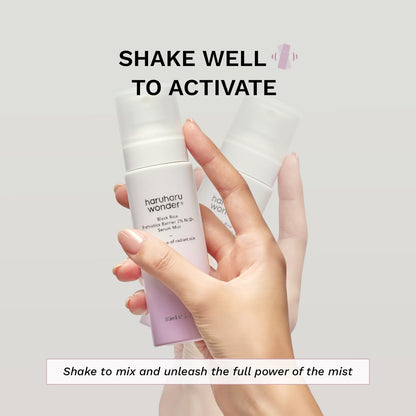 Haruharu Wonder NAD+ Serum Mist for sensitive skin barrier support