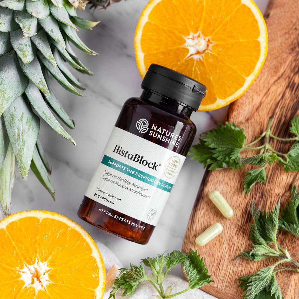 Nature's Sunshine HistaBlock ingredient label and nutritional information