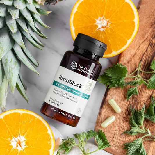Nature's Sunshine HistaBlock ingredient label and nutritional information