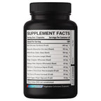 Close up of Dedicad Noni capsules packaging highlighting the 10-in-1 blend of traditional health herbs.
