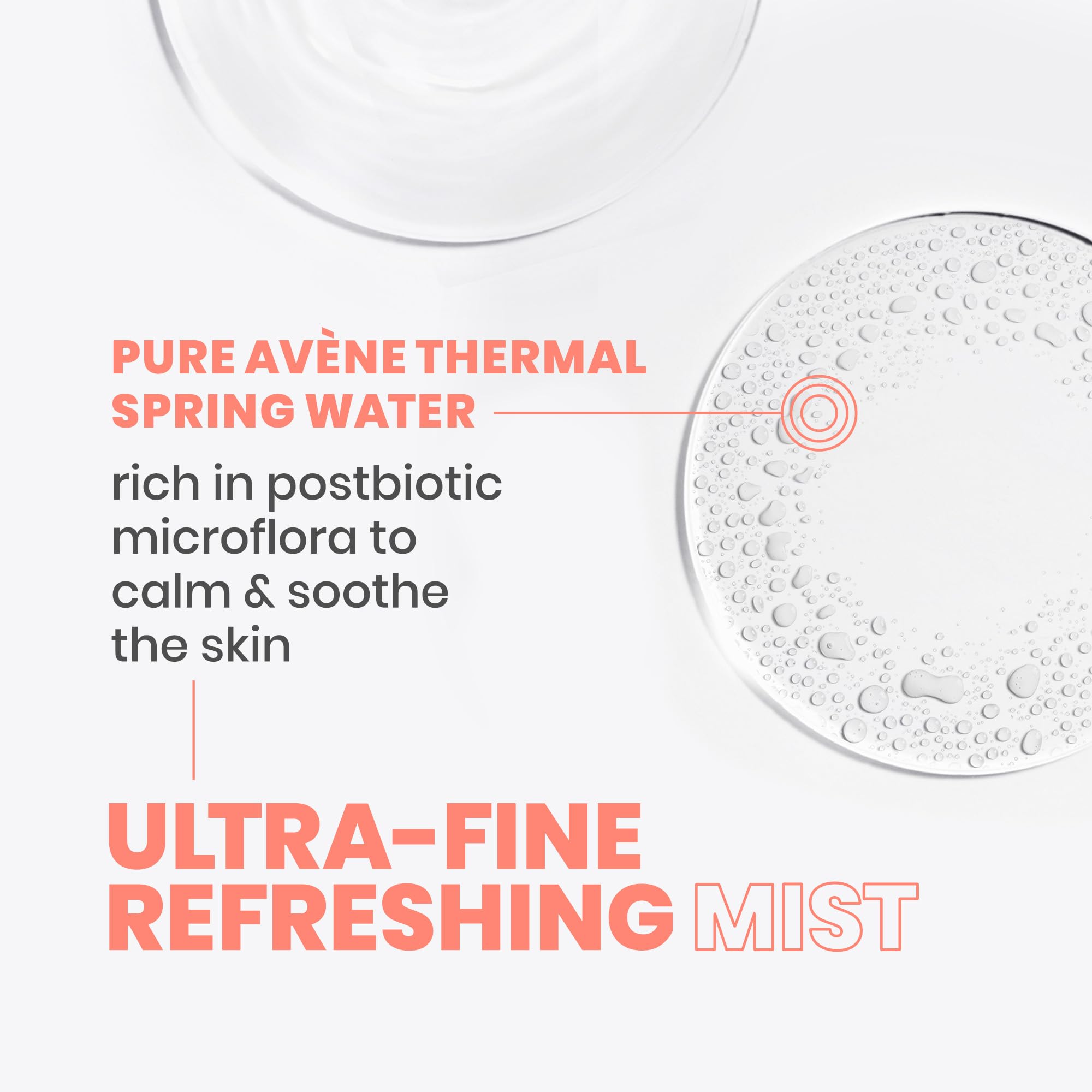 Authentic Avène Thermal Spring Water packaging detail