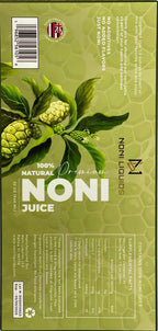 Two pack premium Hawaiian noni juice liquid dietary supplement for natural energy and digestion