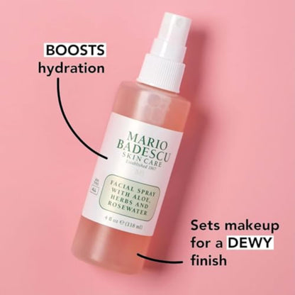 Authentic Mario Badescu face mist bottle for all skin types