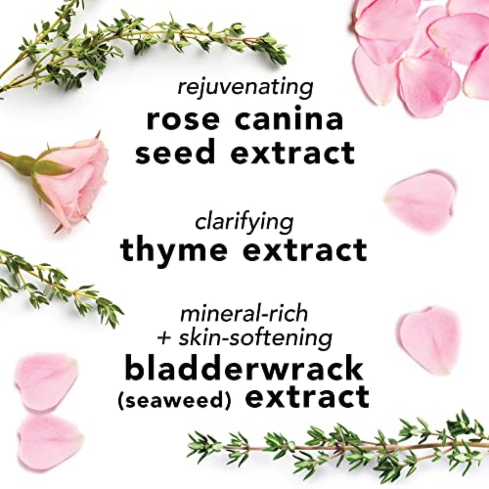Ingredients label of Mario Badescu Facial Spray