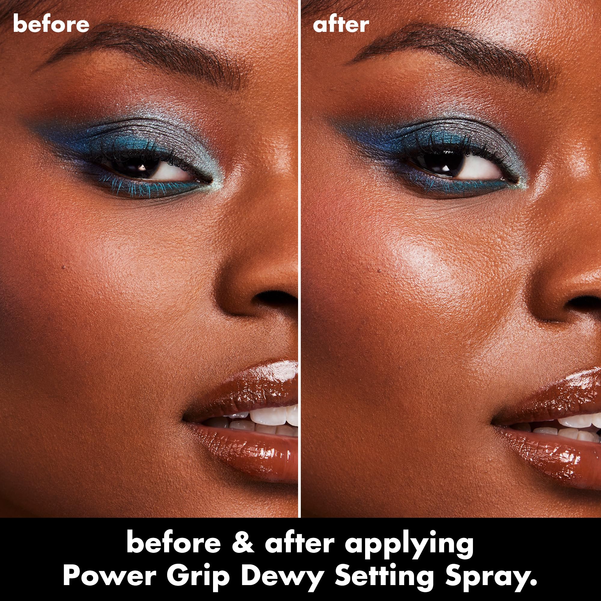E.l.f. Power Grip setting spray bi-phase formula separation