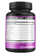 CIVIMUNA 10-in-1 formula ingredients list showing Boswellia and Turmeric