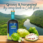 Pure antioxidant rich noni juice for cellular health maintenance.