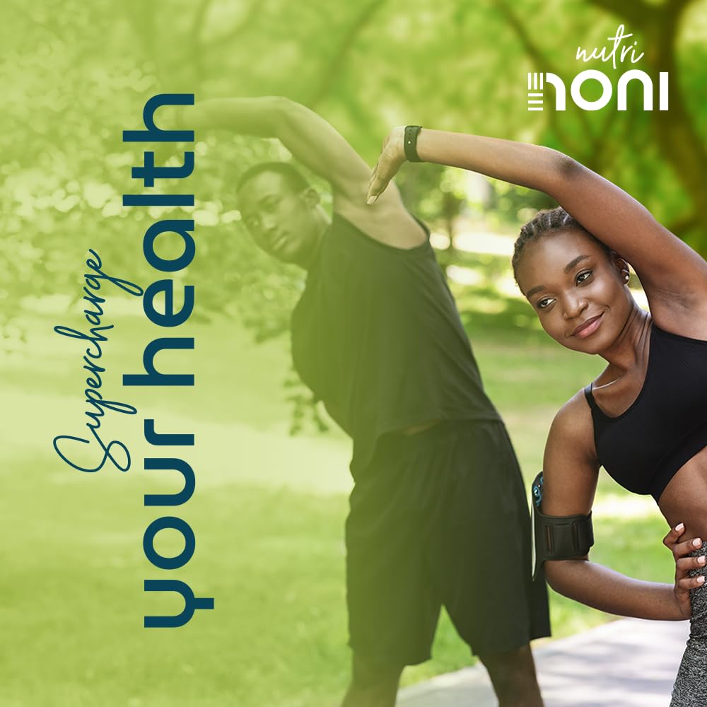 Back label of Nutri Noni one hundred percent concentrated drink.