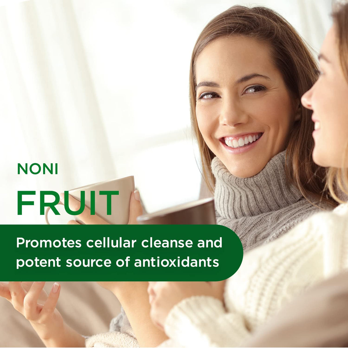 Doctor formulated noni fruit powder capsules for digestive and immune health support