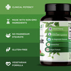 Gluten free and vegan organic noni fruit capsules by Emerald Labs