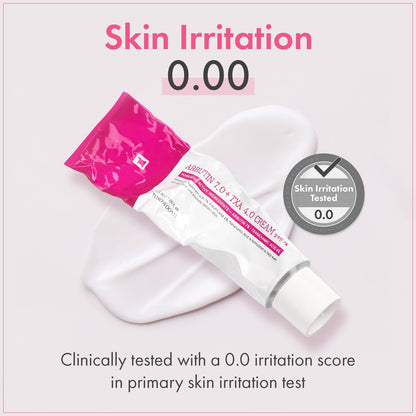 Dermatologist tested Korean spot clear cream containing niacinamide and glutathione