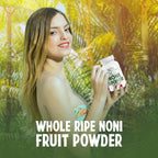 Imported USA Healing Noni 100 vegetarian capsules packaging details