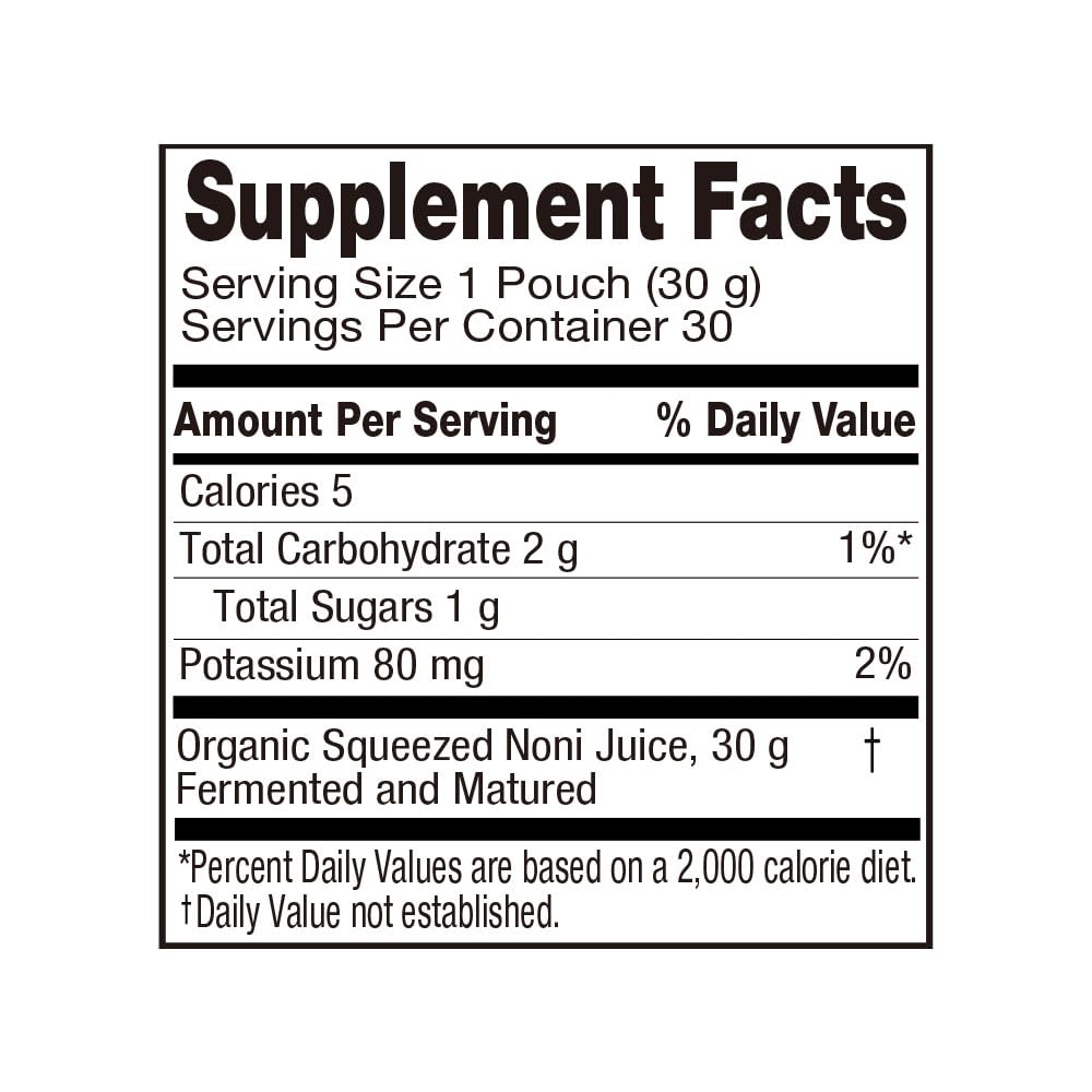ALL BIO premium imported organic noni juice complete packaging display