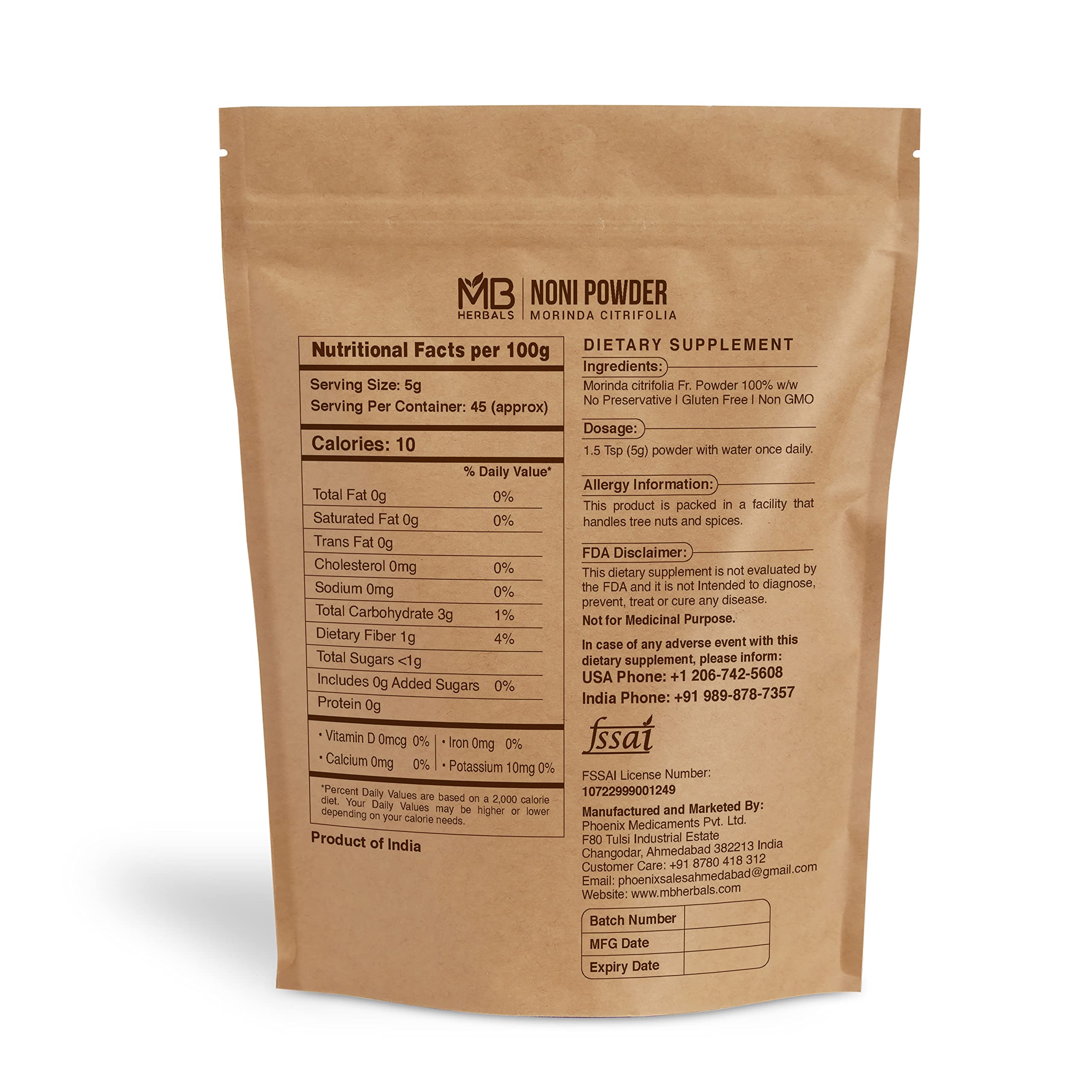 Pure sun-dried Morinda citrifolia herbal powder texture closeup for mixing into smoothies and juices.
