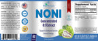 Authentic USA imported YUMMYVITE noni capsules package detailing 4000mg equivalent