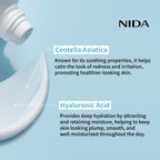 Prettyskin Nida Ultimate Moisturizing Cream back view with ingredients