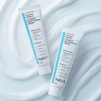 Nida Korean-inspired moisturizing cream texture preview
