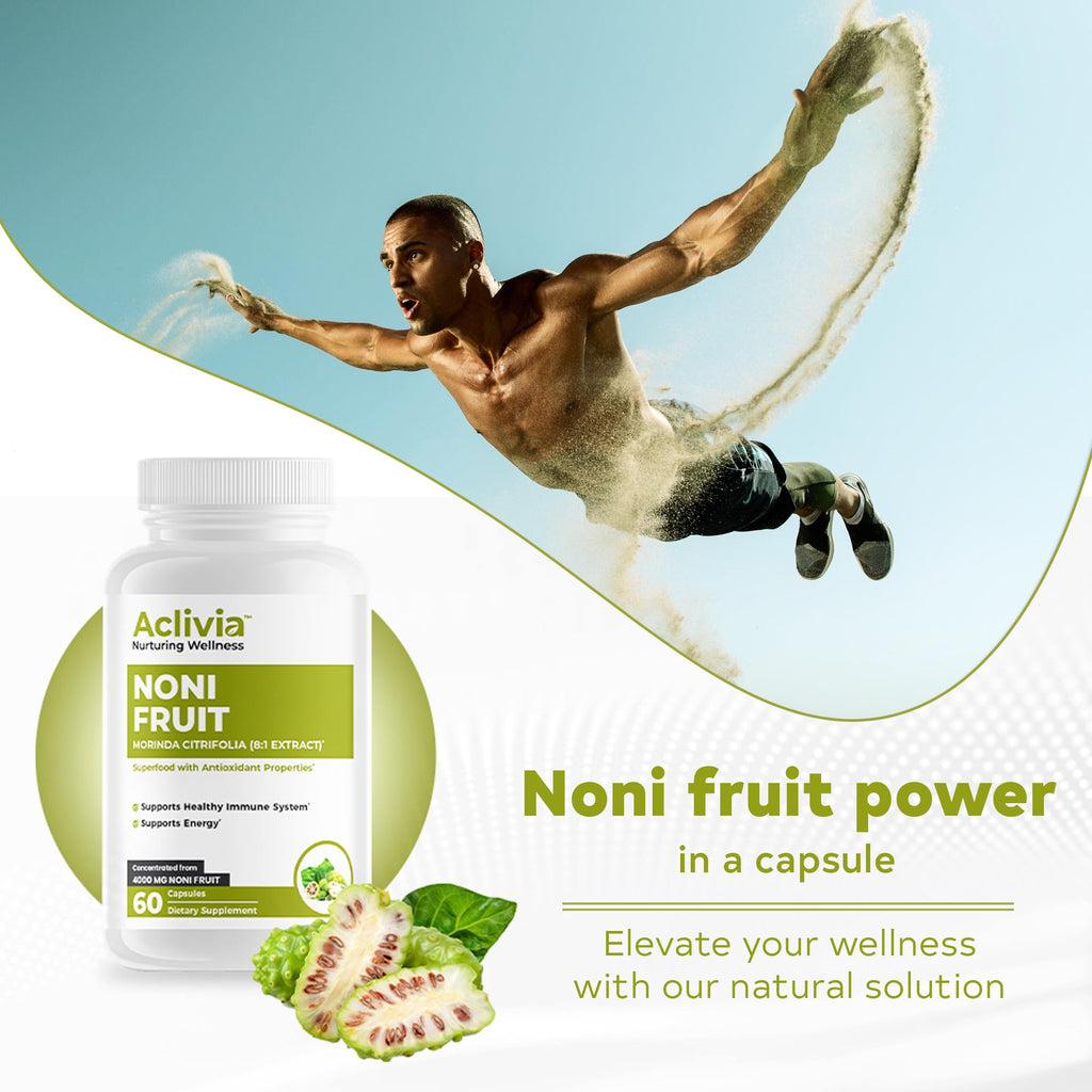 Packshot of premium non GMO gluten free Aclivia immune booster.