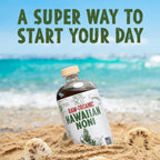 Healing Noni Hawaiian grown raw noni juice glass bottle top cap and seal detail