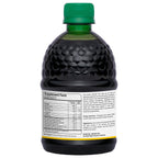 Back label of Pure Nutrition Noni Gold showing herbal ingredients like garcinia and amla