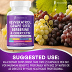 Close up shot of the secure safety seal on an authentic bottle of JB Wellness Co Resveratrol and Berberine capsules.