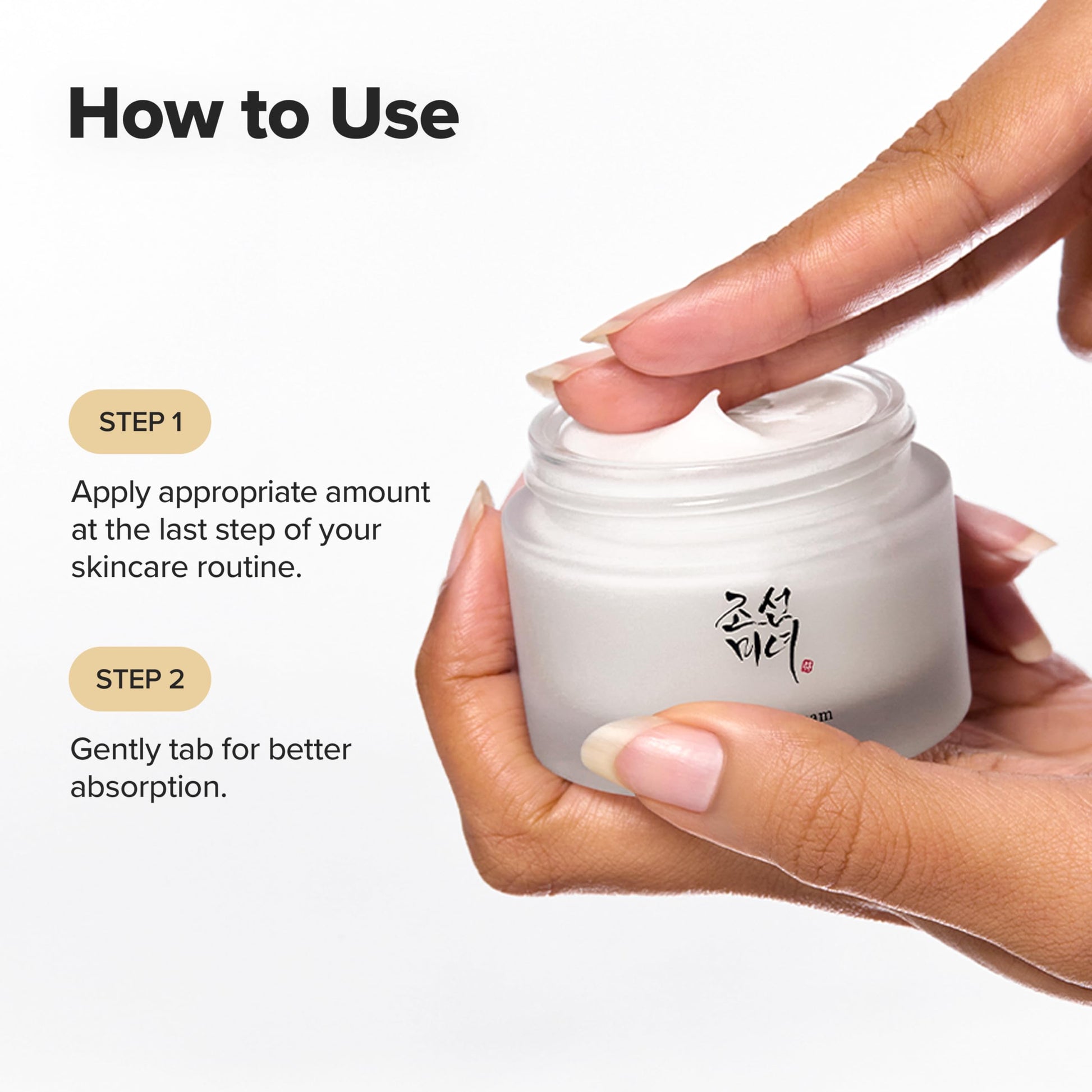 Beauty of Joseon Dynasty Cream nourishing face cream jar placed on a clean background
