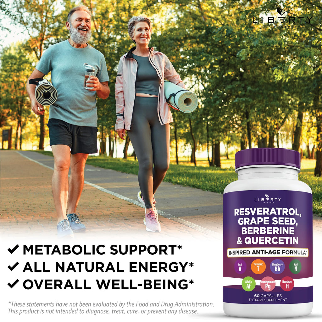 Liberty Lifestyle polyphenol antioxidant supplement twin pack authentic verification details