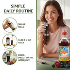 Authentic USA imported Tahiti Trader noni juice twin pack glass bottles side view