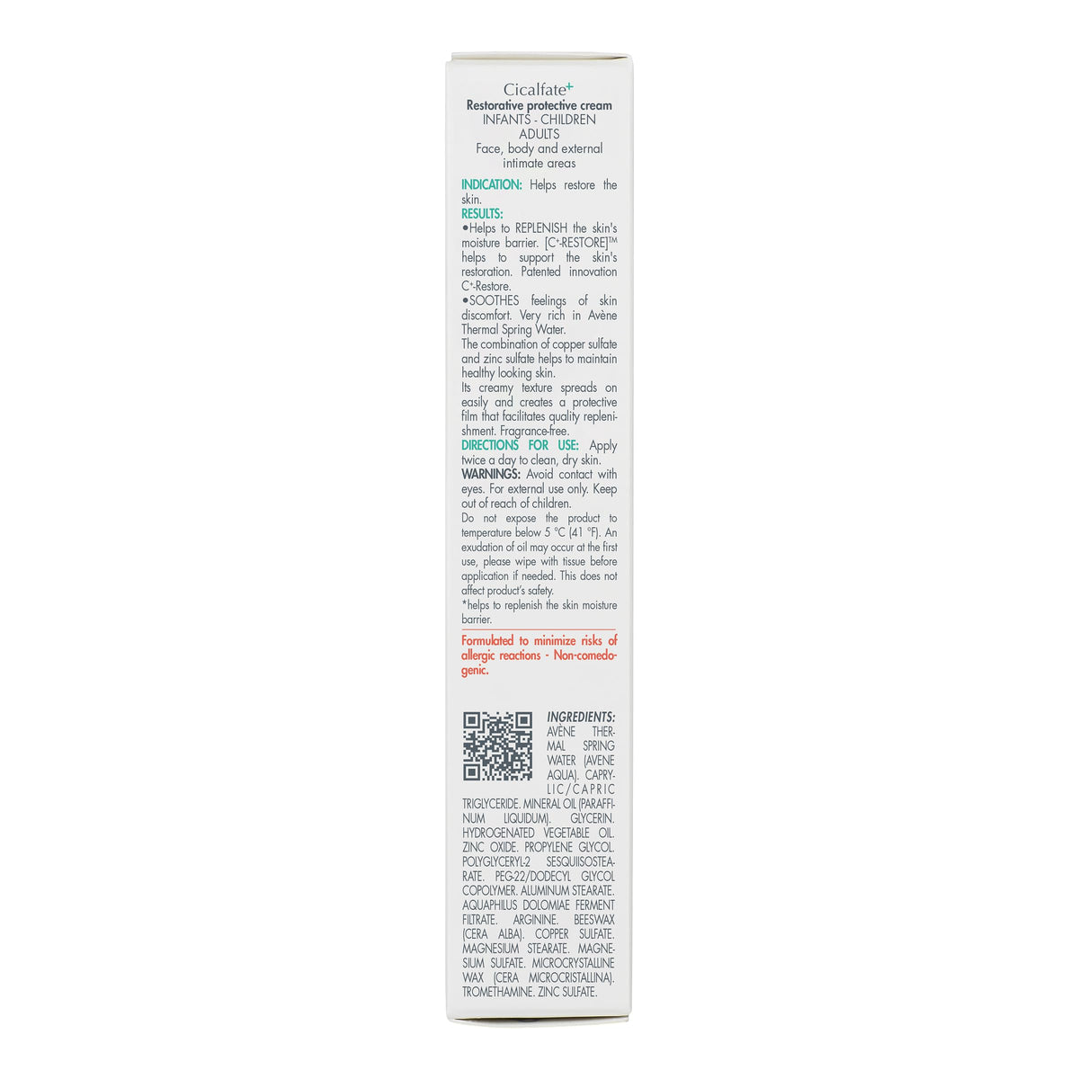 Avene Cicalfate Plus Restorative Protective Cream lifestyle application shot