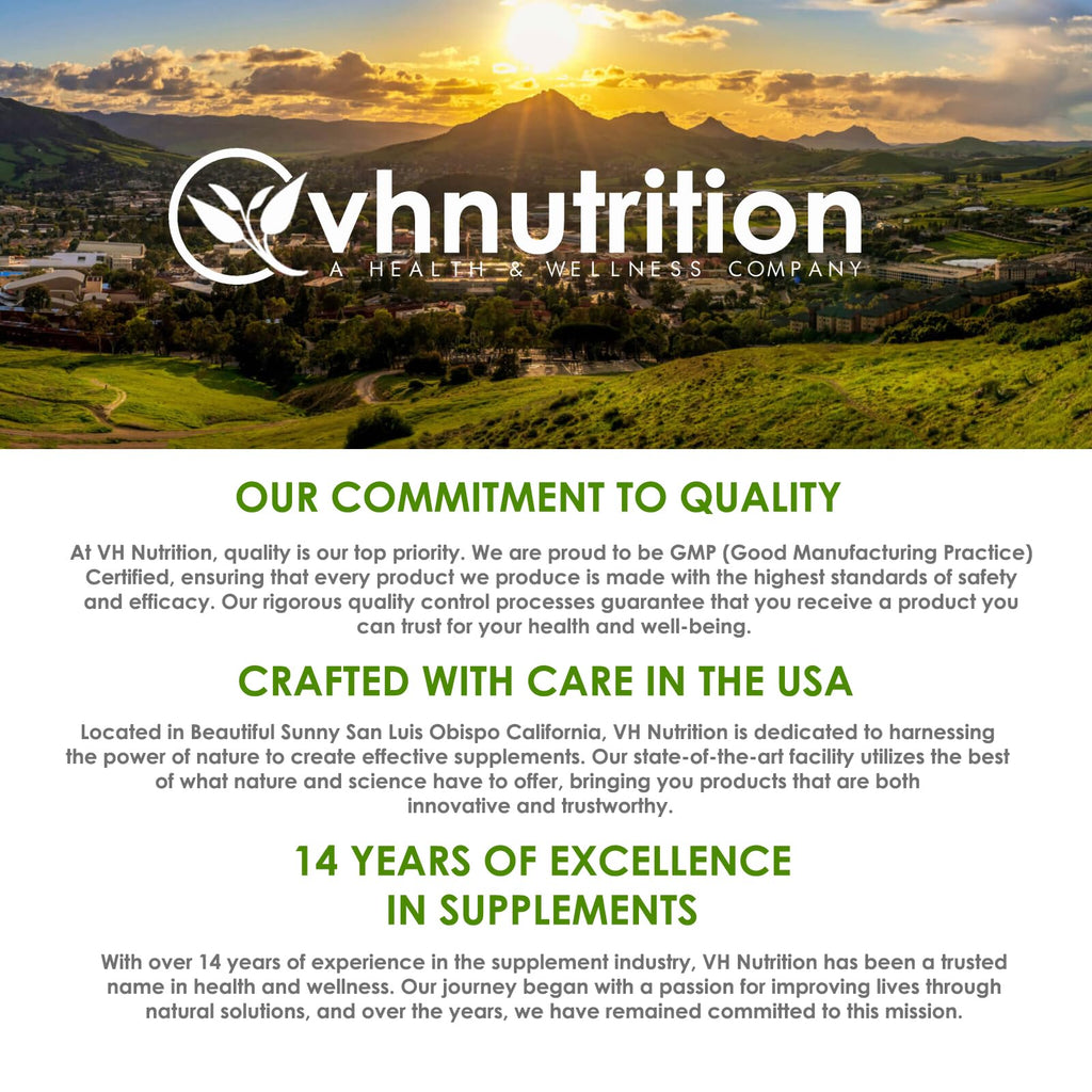 Authentic imported USA packaging of VH Nutrition 700mg noni dietary supplement