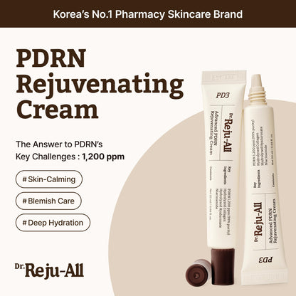 Dr. Reju-All PDRN face cream tube texture shot