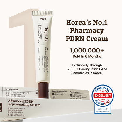 Side profile of Dr. Reju-All Korean anti-aging moisturizer