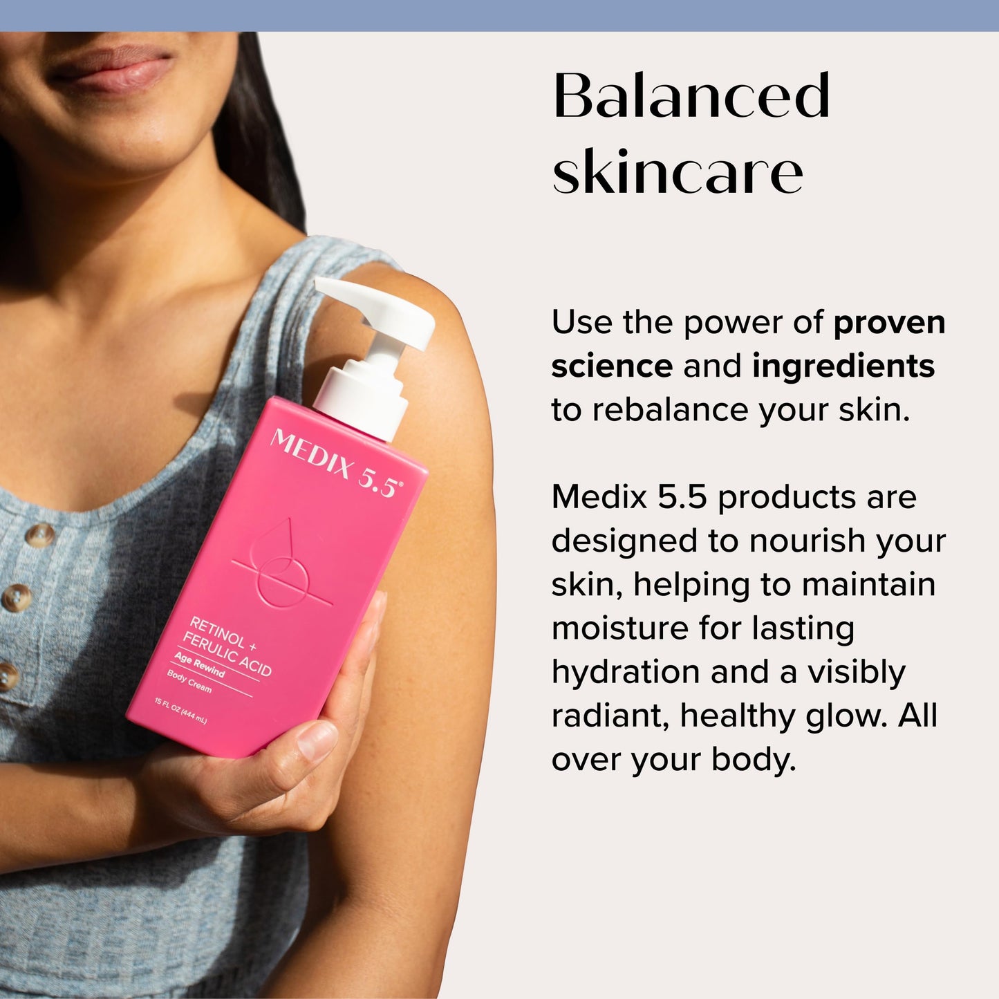 Medix 5.5 age rewind body treatment packaging details