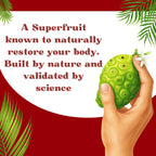 Natural detox and energy boosting herbal tonic product shot