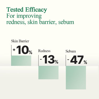 Pyunkang Yul sensitive skin barrier repair cream applied on back of a hand demonstrating absorption