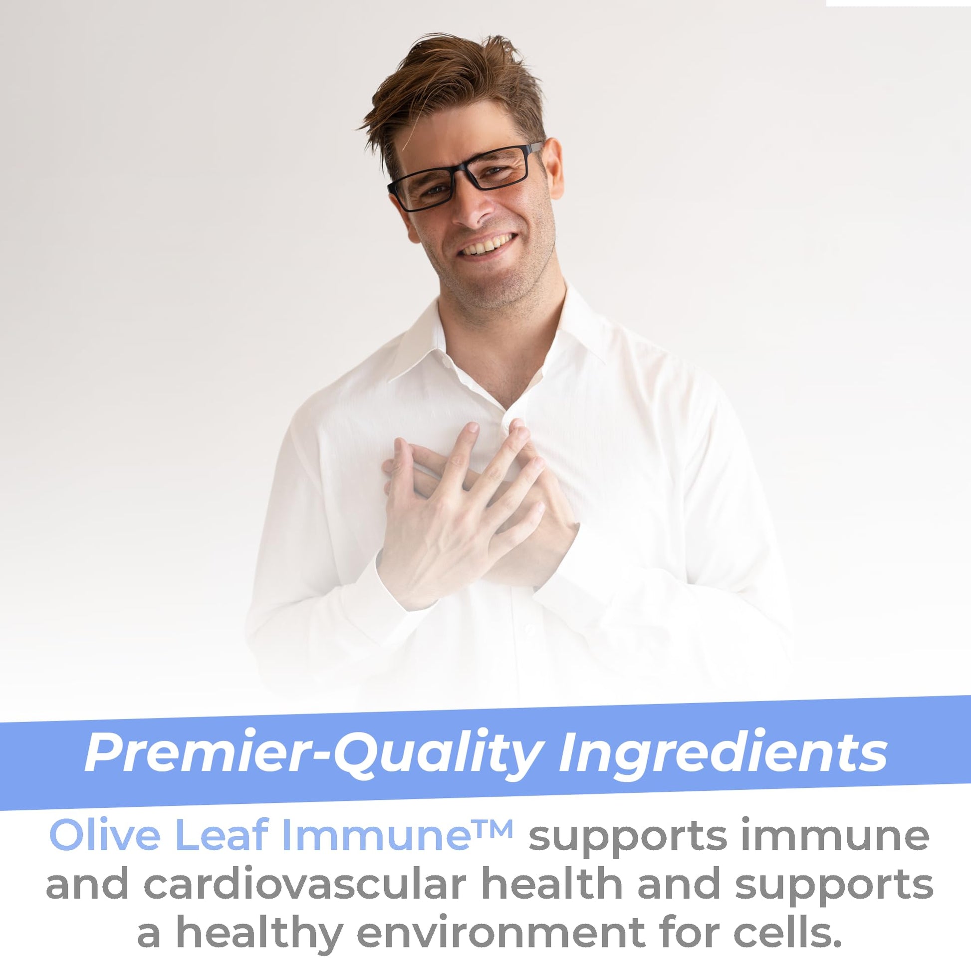 Authentic USA imported Premier Research Labs premium capsule bottle placed against a clean lifestyle background.