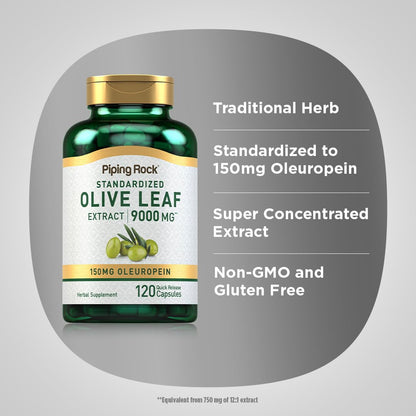 Benefits of Piping Rock Oleuropein Supplement for Immune and Cardiovascular Health