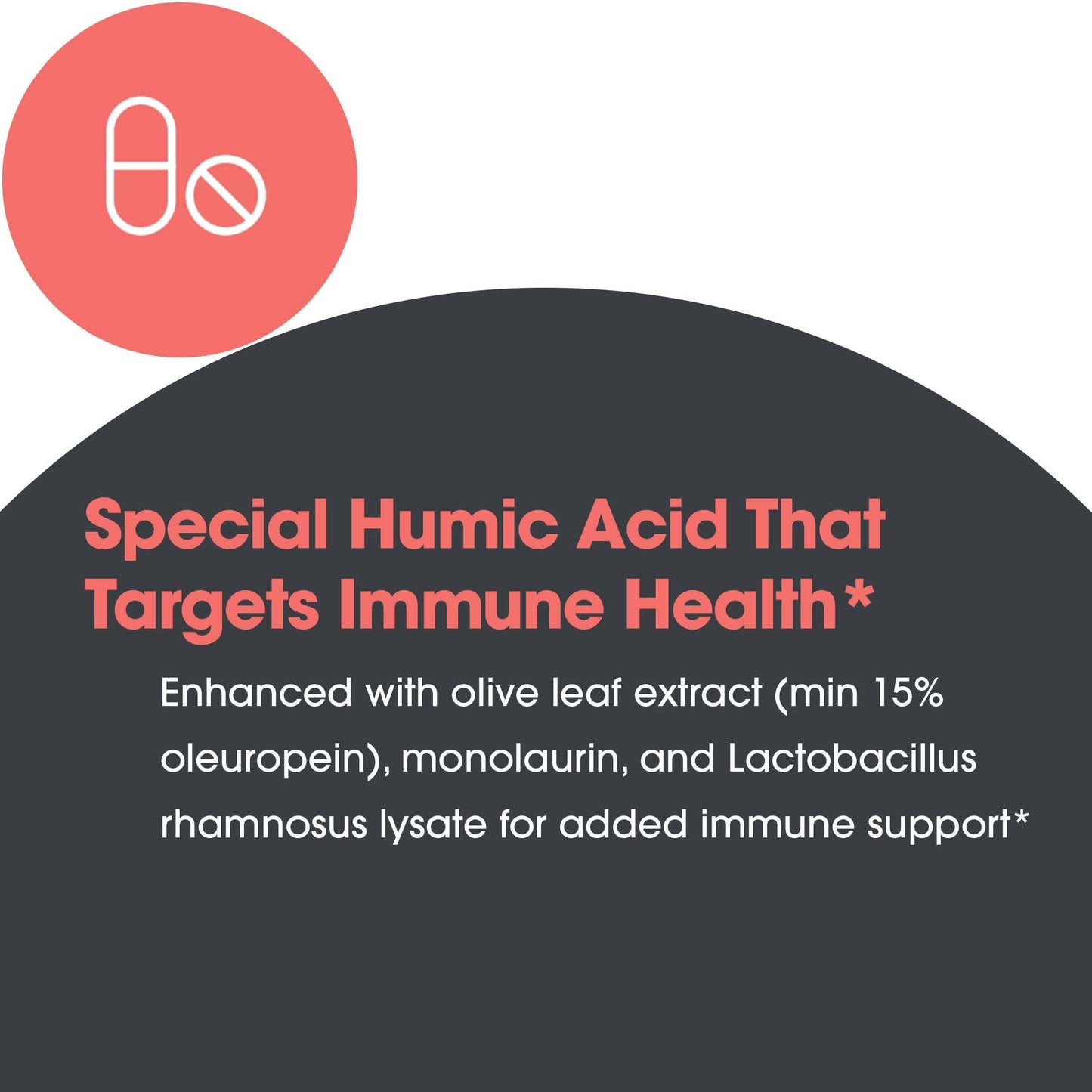 Allergy Research Group Humic Monolaurin packaging showcasing professional grade quality