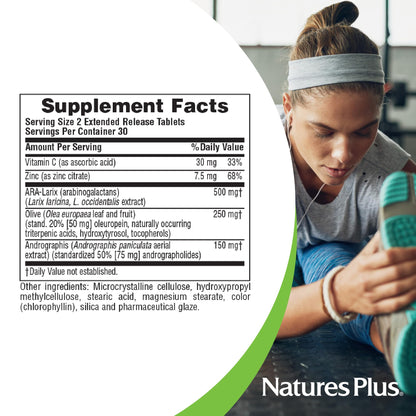 NaturesPlus botanical dietary supplement gluten free and non GMO certification seals