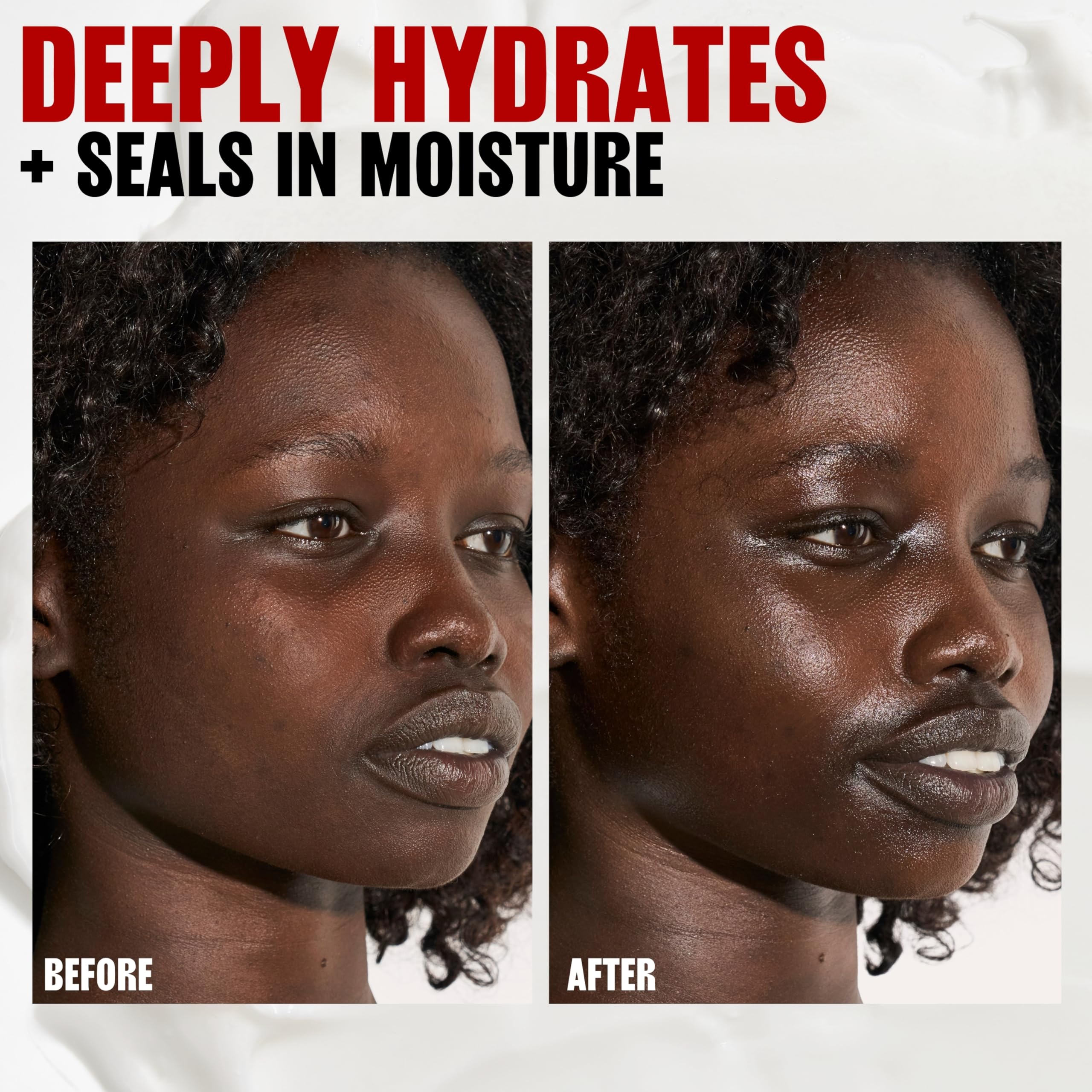 Texture shot of Thayers 80HR milky face cream