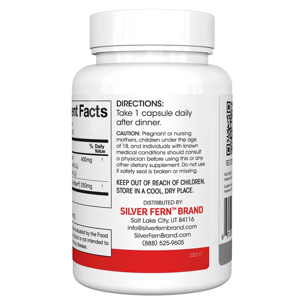 Silver Fern Regularity 30-day supply bottle displaying clear non-laxative constipation relief branding