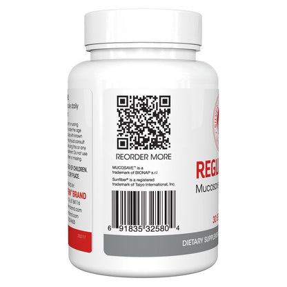 Authentic USA imported Silver Fern Regularity supplement bottle packaging for natural bowel movement tracking