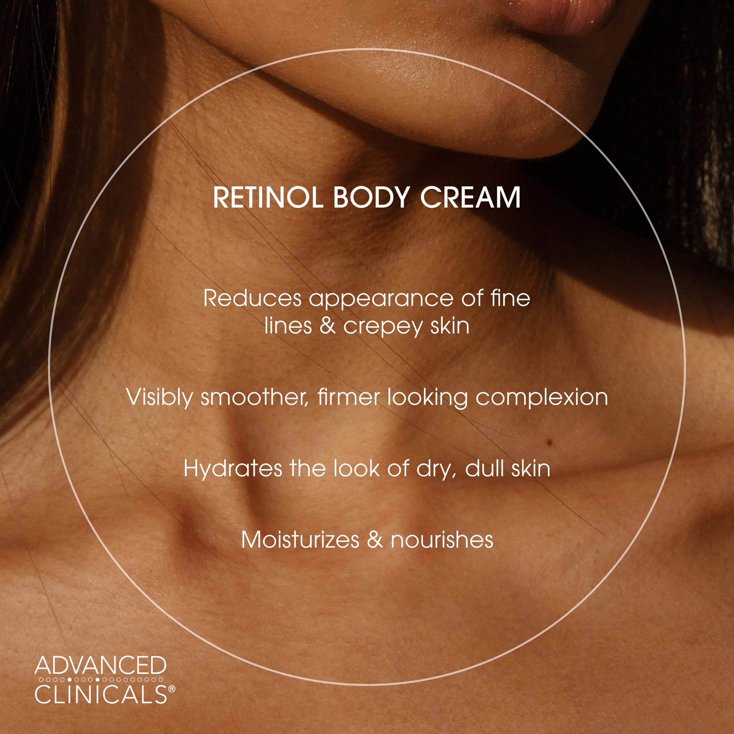 Dermatologist tested Advanced Clinicals Retinol Cream pump mechanism for easy application