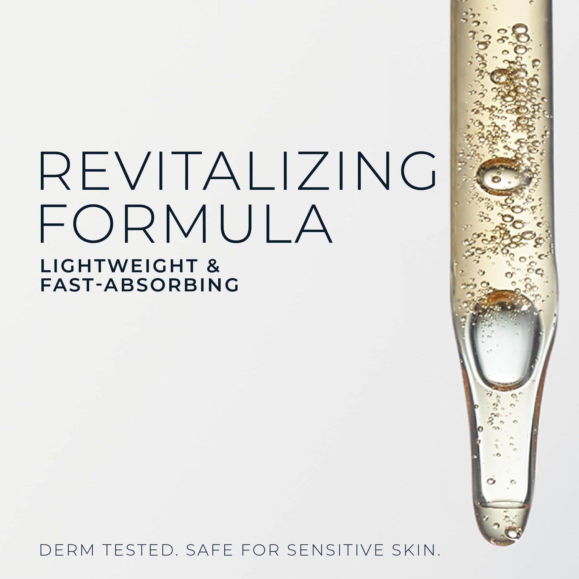 RoC facial serum dropper dispensing liquid for dark spot reduction routine