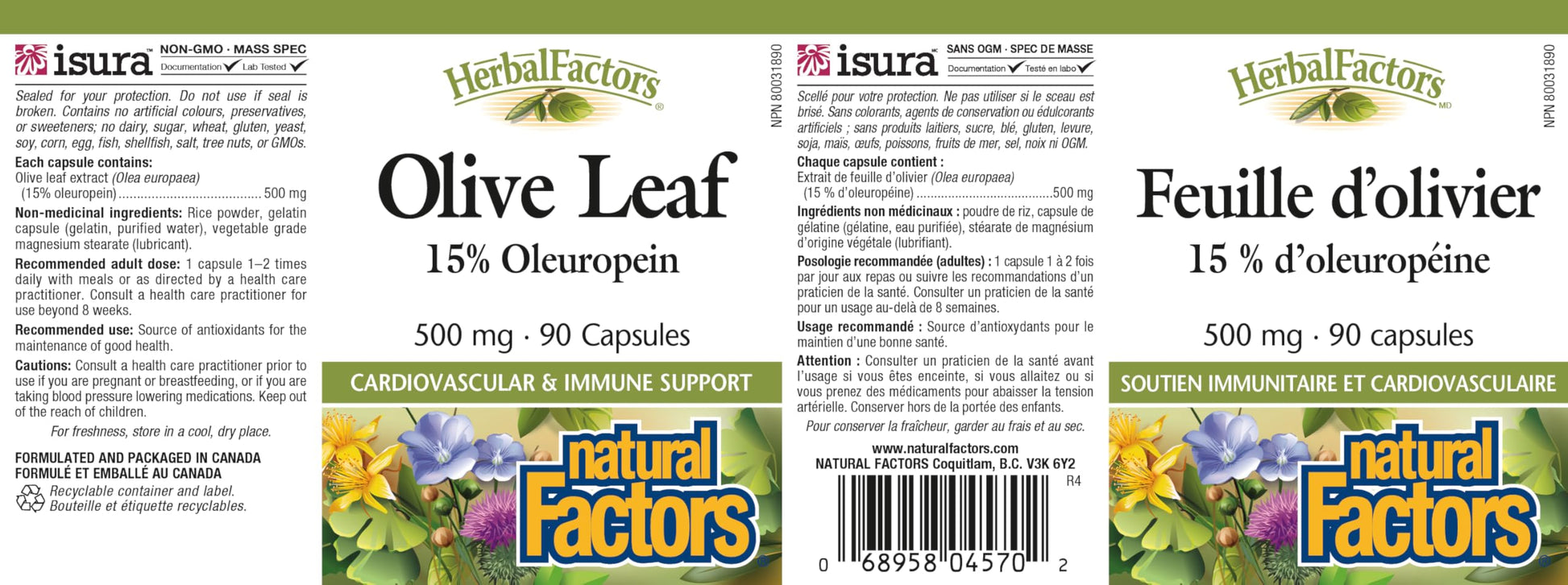 Natural Factors antioxidant supplement for cardiovascular health