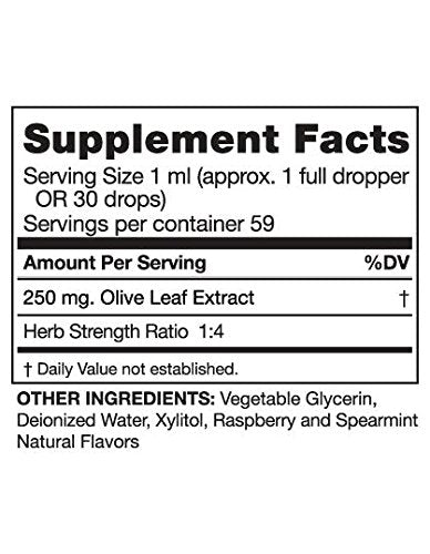 Seagate alcohol free liquid herbal supplement bottle with dropper cap