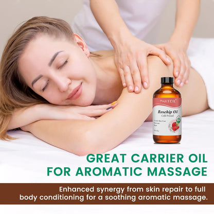 Multipurpose cold pressed plant oil bottle suitable for hair and nail conditioning