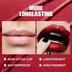 Focallure long lasting liquid lipstick side profile of tube