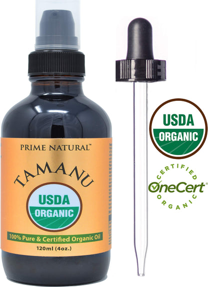 Prime Natural cold pressed unrefined virgin tamanu oil for face acne scars