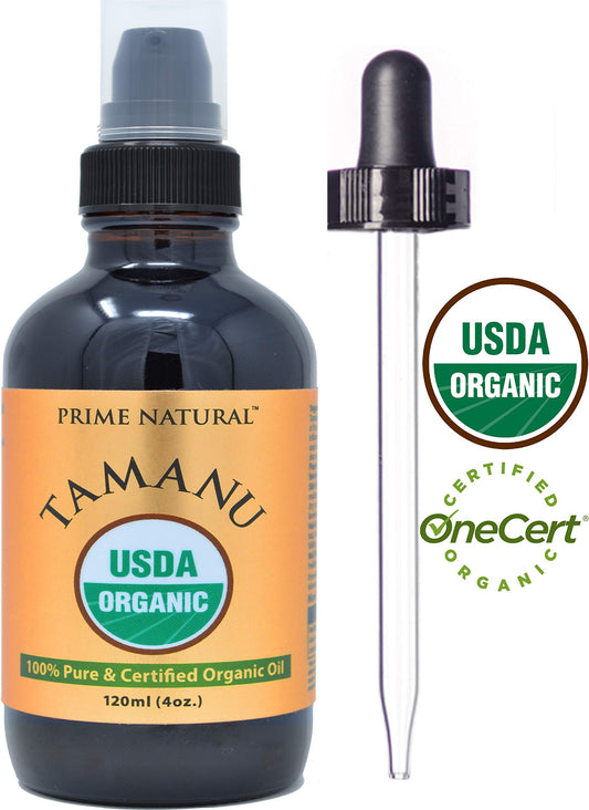 Prime Natural cold pressed unrefined virgin tamanu oil for face acne scars